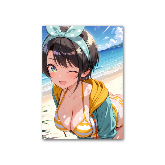 フォト風カード - 縦 - 片面