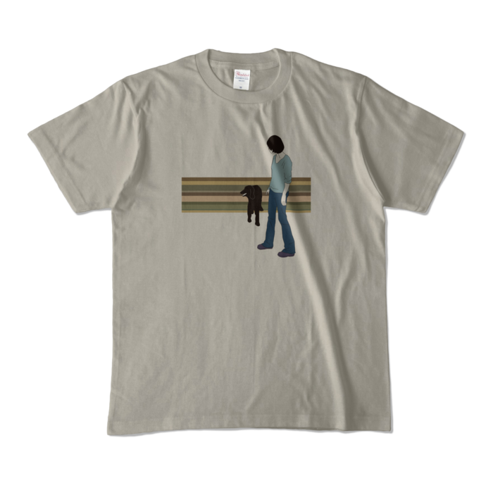 カラーTシャツ - M - シルバーグレー (淡色)