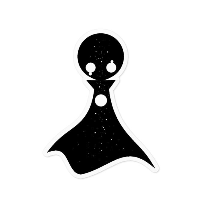 ステッカー - 100 x 100 (mm)