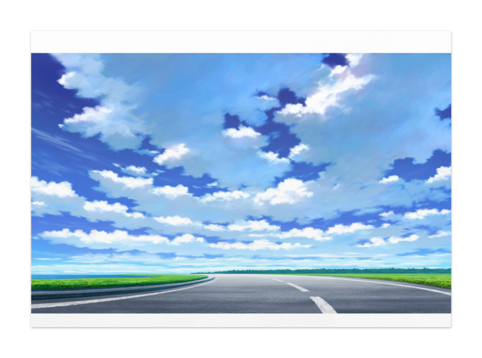 北海道 空 ポスター ハリケーン Booth