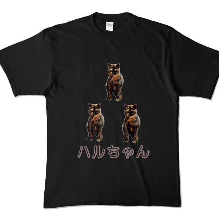 カラーTシャツ - XL - ブラック (濃色)