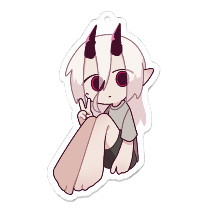 アクリルキーホルダー - 70 x 70 (mm)(2)