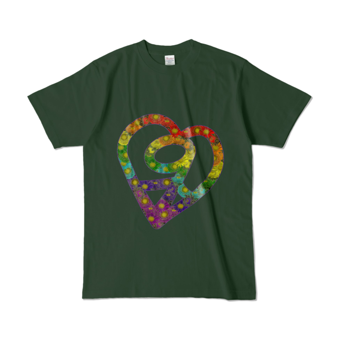カラーTシャツ - L - フォレスト (濃色)