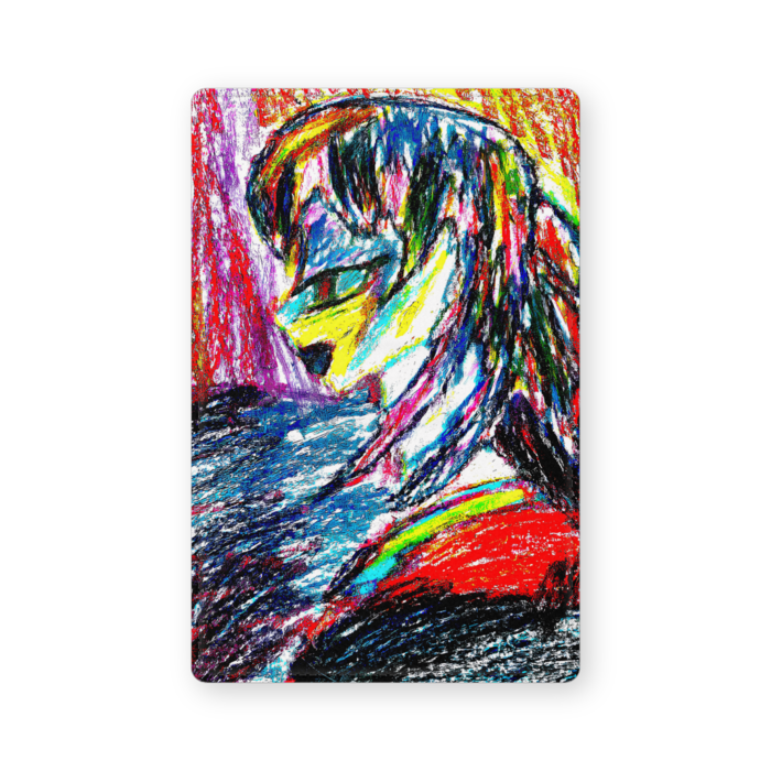 レザー製名刺入れ - 102 x 72 (mm)