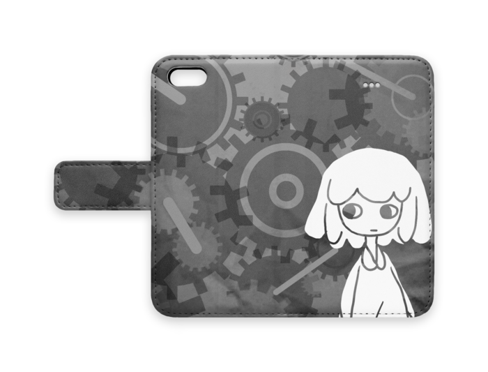 手帳型iPhoneケース - iPhone5 - ストラップ穴 なし