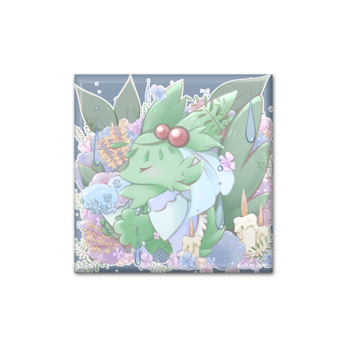 缶バッジ - 四角形40mm