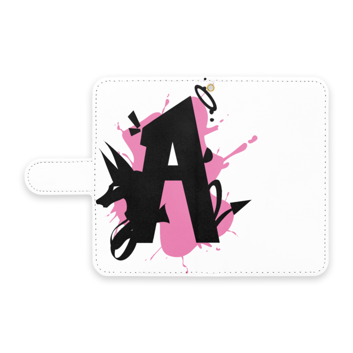 手帳型Androidケース - S - ストラップ穴 あり