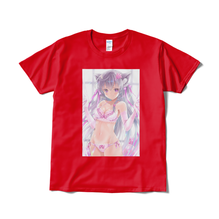Tシャツ（短納期） - L - レッド