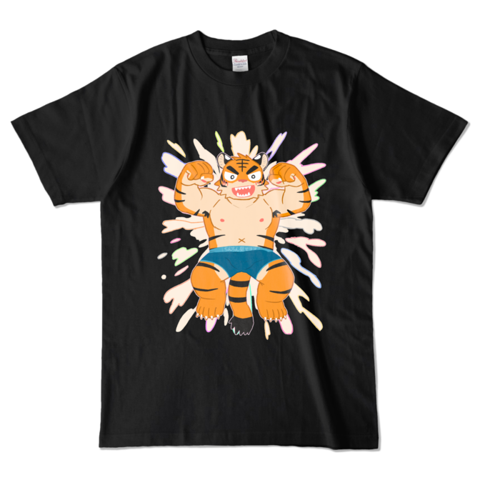 カラーTシャツ - L - ブラック (濃色)