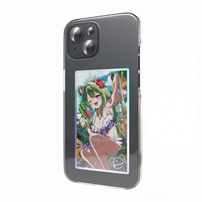 オーロラスマホステッカー - W55 × H91mm 以内