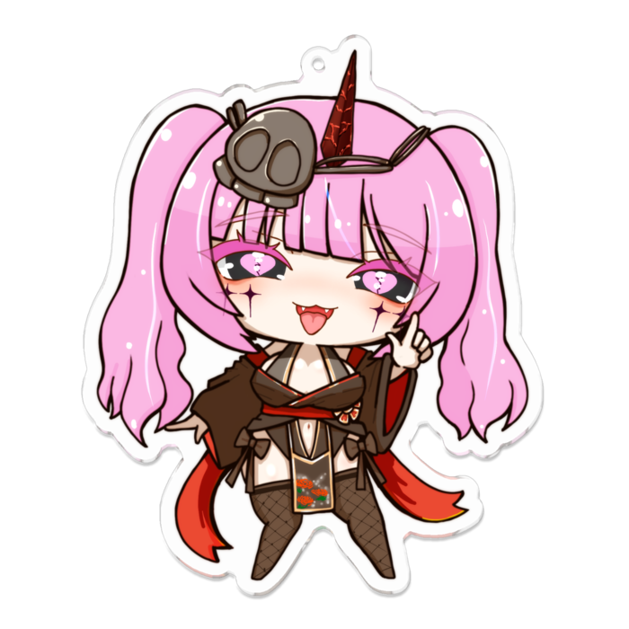 アクリルキーホルダー - 100 x 100 (mm)