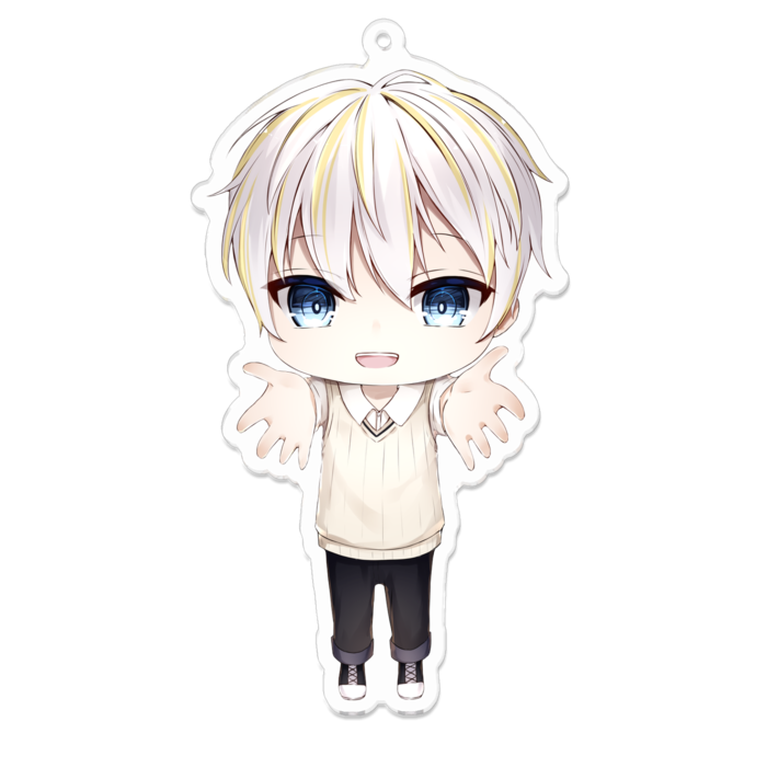 アクリルキーホルダー - 100 x 100 (mm)