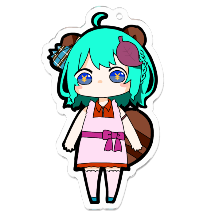 アクリルキーホルダー - 70 x 70 (mm)