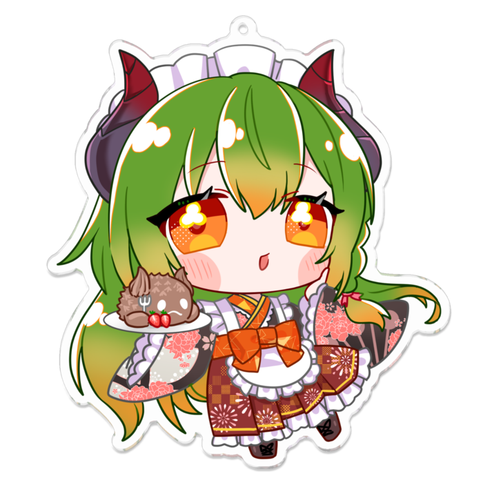 アクリルキーホルダー - 100 x 100 (mm)