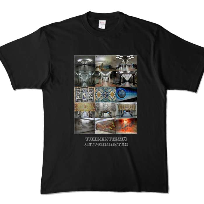 カラーTシャツ - XL - ブラック (濃色)