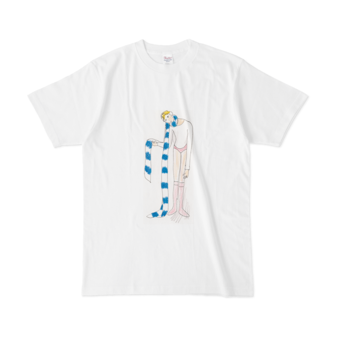 長すぎるマフラー（正面プリント）Lサイズ