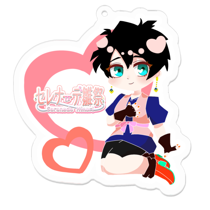 アクリルキーホルダー - 70 × 70 (mm)