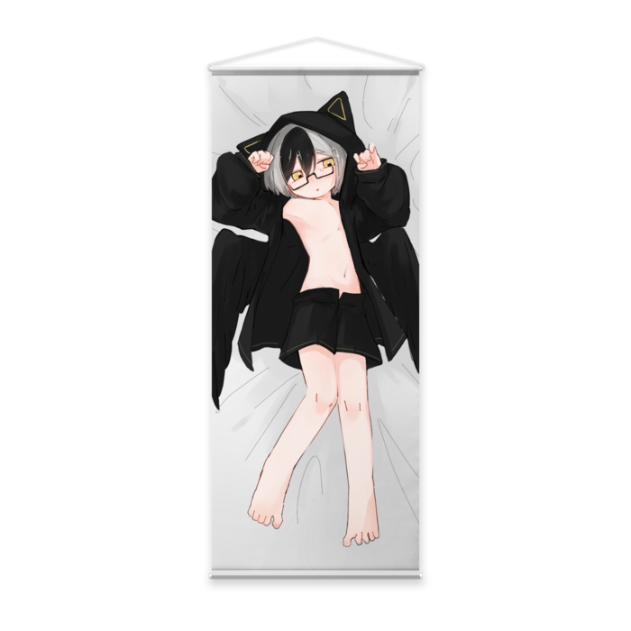 等身大タペストリー(抱き枕-裏) - 65 x 160cm