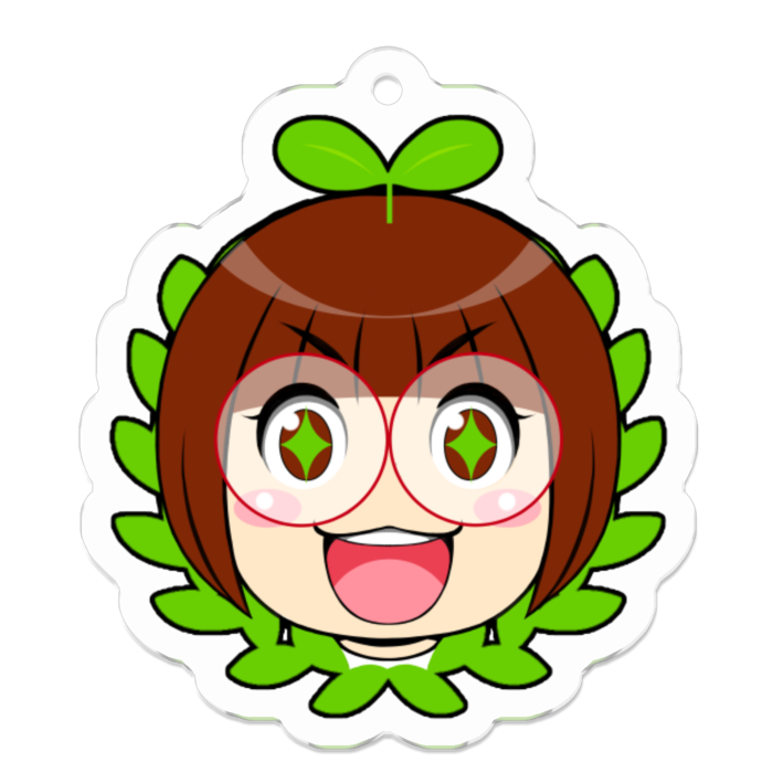 アクリルキーホルダー - 50 x 50 (mm)