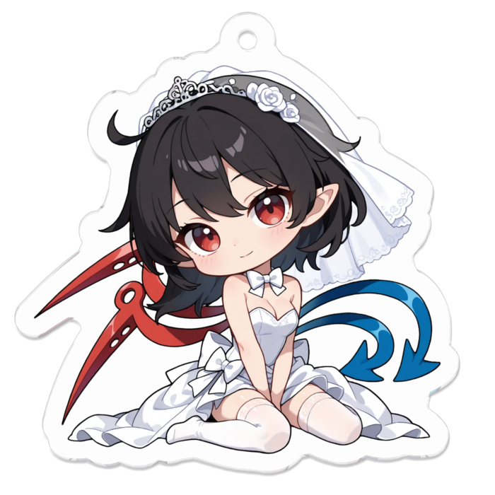 アクリルキーホルダー - 50 x 50 (mm)(キャラのみ)