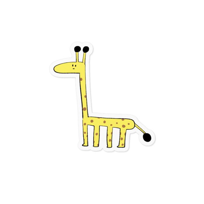 ステッカー - 100 x 100 (mm)