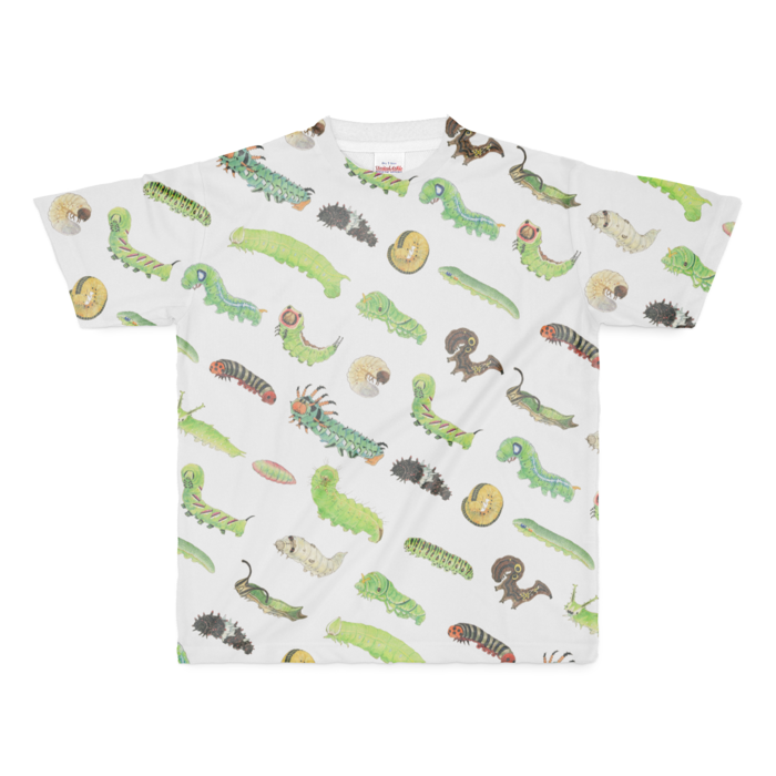 フルグラフィックTシャツ - M白 - 両面印刷