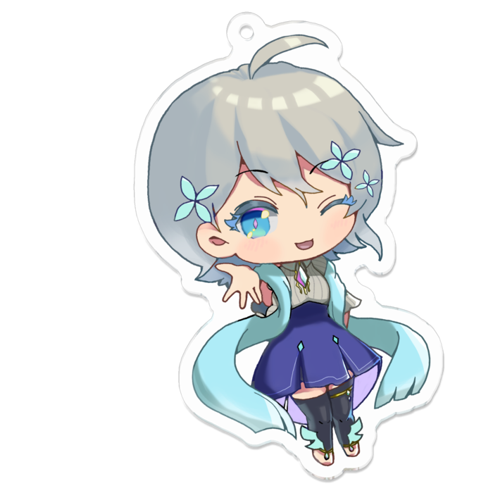 アクリルキーホルダー - 70 x 70 (mm)