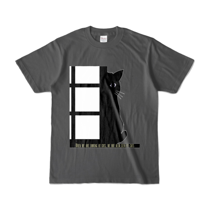 カラーTシャツ - S - チャコール (濃色)