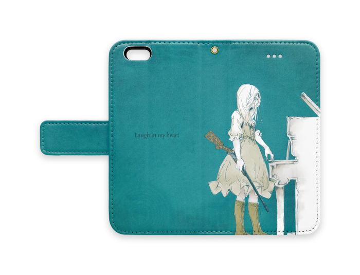 手帳型iPhoneケース - iPhone 6 / 6s - ストラップ穴 あり