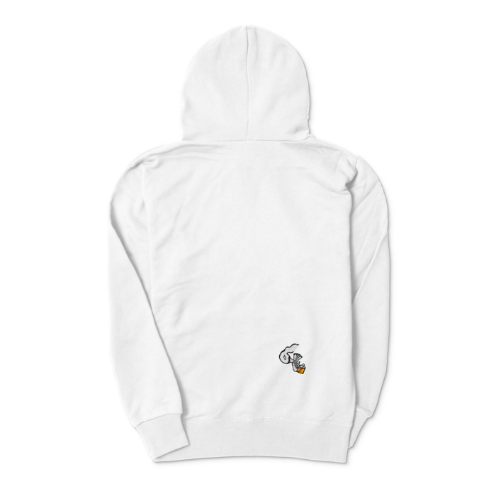 ジップパーカー - S - ホワイト