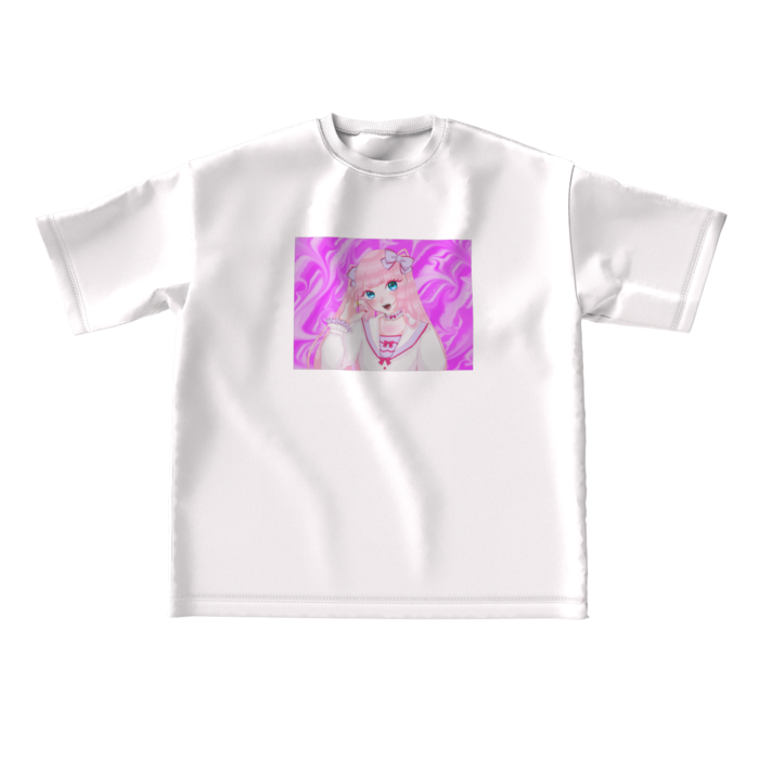 ビッグシルエットTシャツ - L - 正面(1)