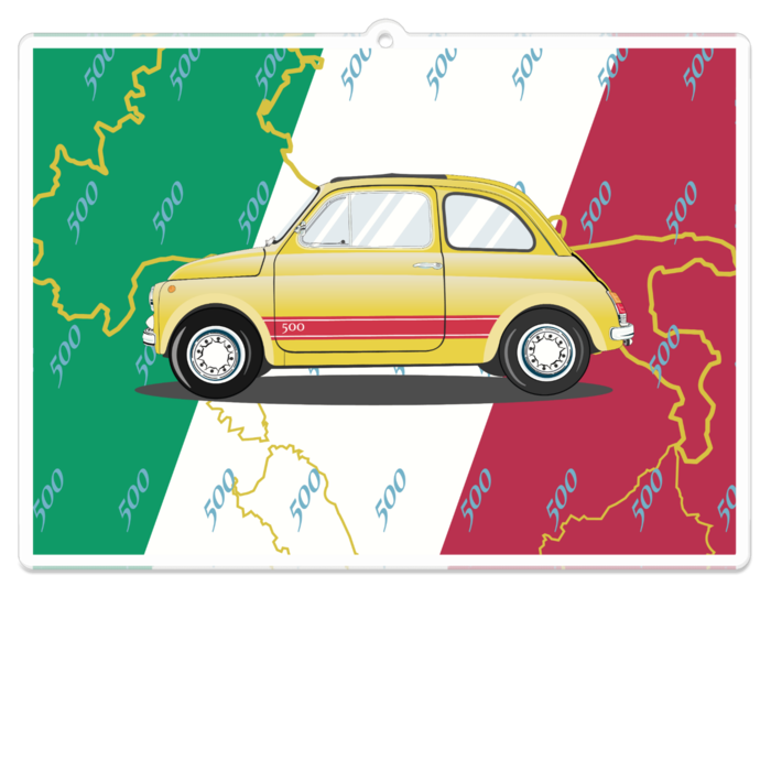 アクリルキーホルダー - 100 x 100 (mm)