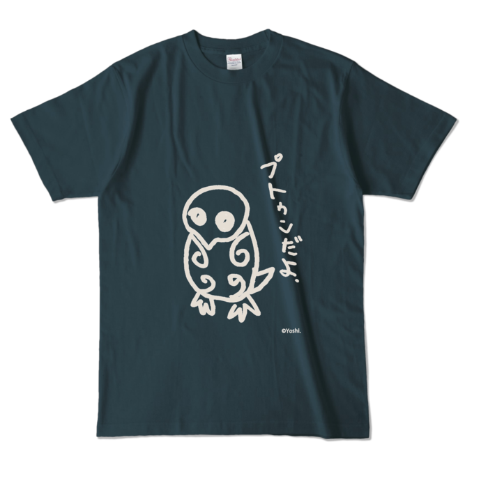 カラーTシャツ - L - デニム (濃色)