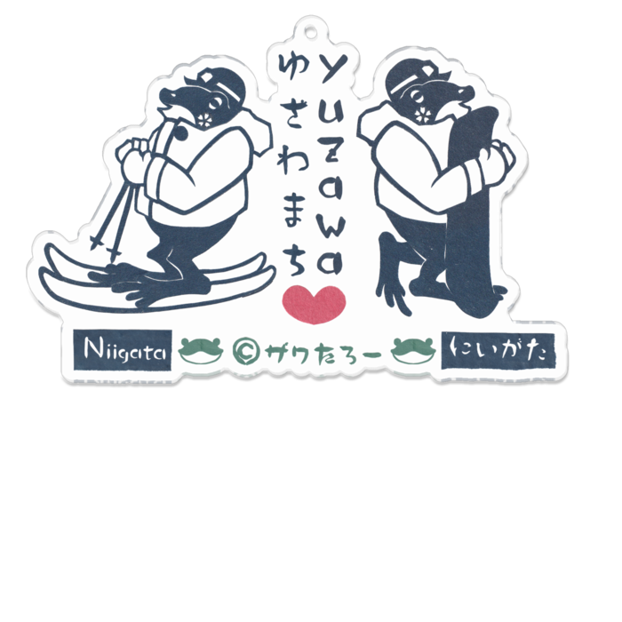 アクリルキーホルダー - 100 x 100 (mm)