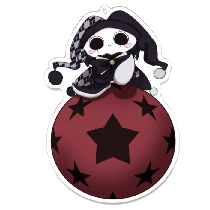 アクリルキーホルダー - 100 x 100 (mm)