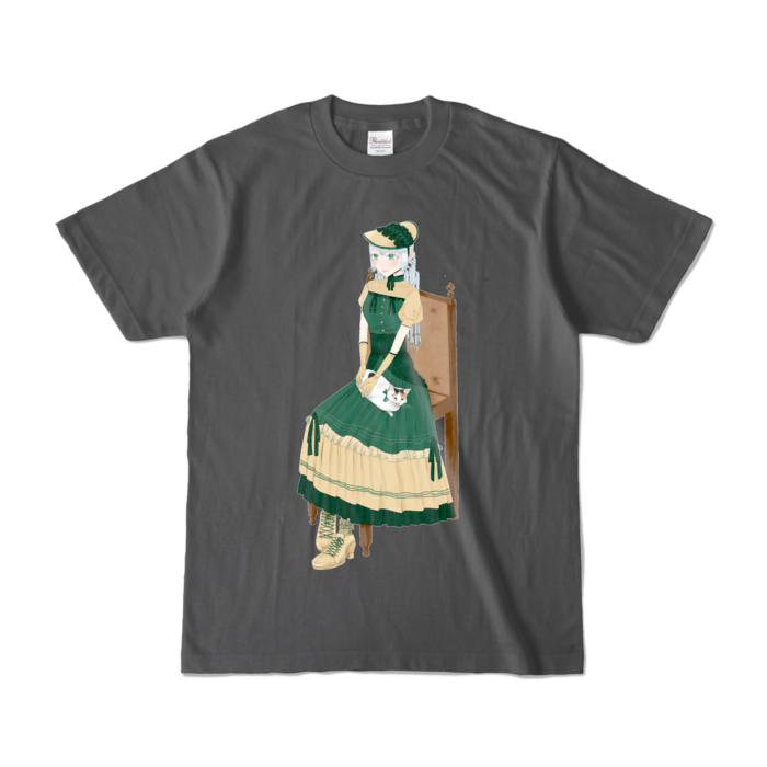 カラーTシャツ - S - チャコール (濃色)