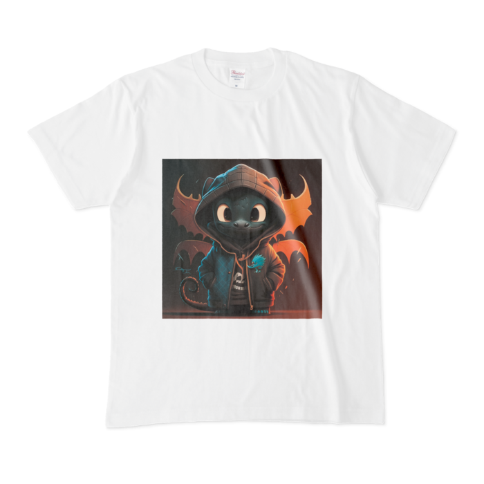 Tシャツ - M - 白(龍）