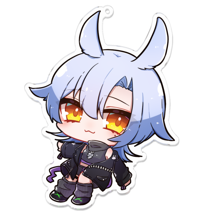 アクリルキーホルダー - 100 x 100 (mm)　