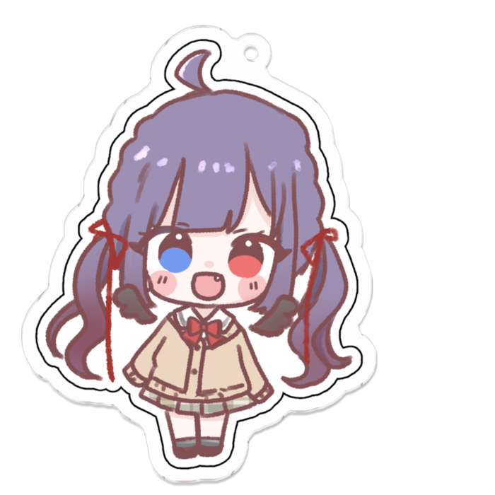 アクリルキーホルダー - 70 x 70 (mm)