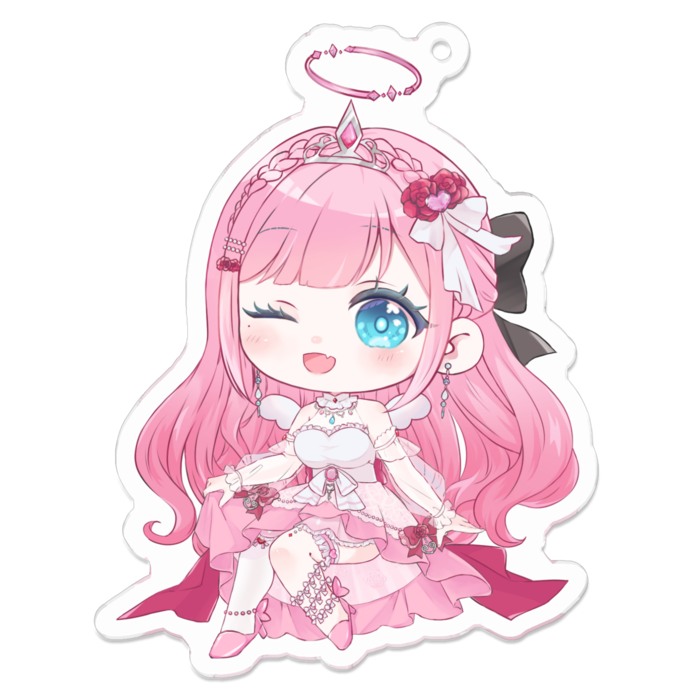 アクリルキーホルダー - 70 x 70 (mm)