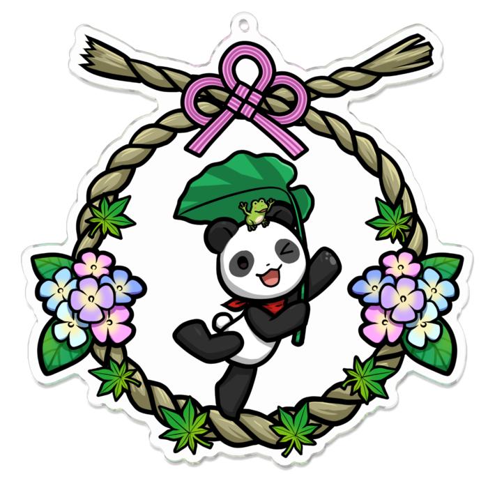 アクリルキーホルダー - 100 x 100 (mm)