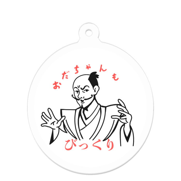 アクリルキーホルダー(コーティング) - 50 x 50 (mm)