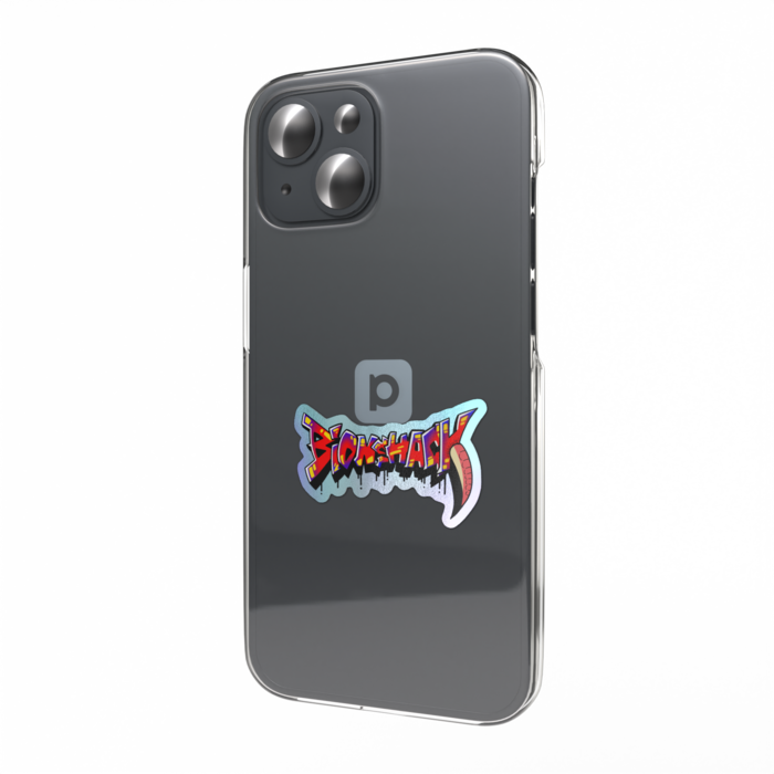 オーロラスマホステッカー - 縦