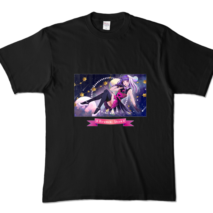 カラーTシャツ - XL - ブラック (濃色)