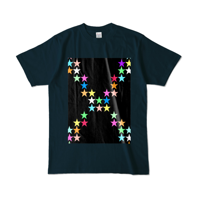 カラーTシャツ - L - ネイビー (濃色)