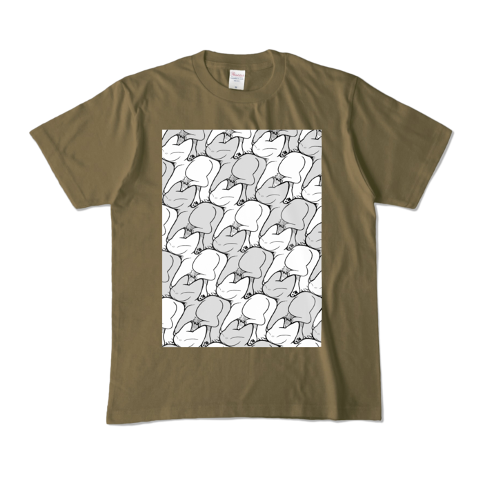 カラーTシャツ - M - オリーブ (濃色)
