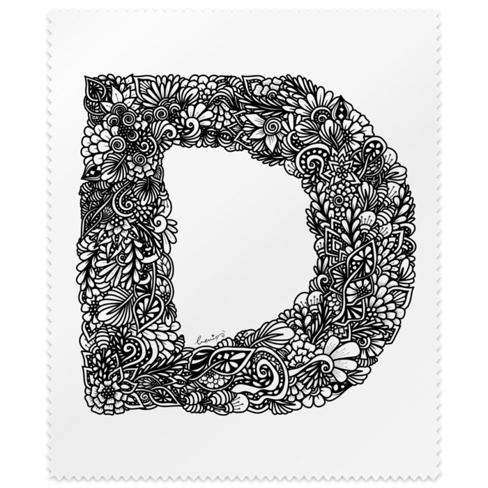 「D」メガネ拭き