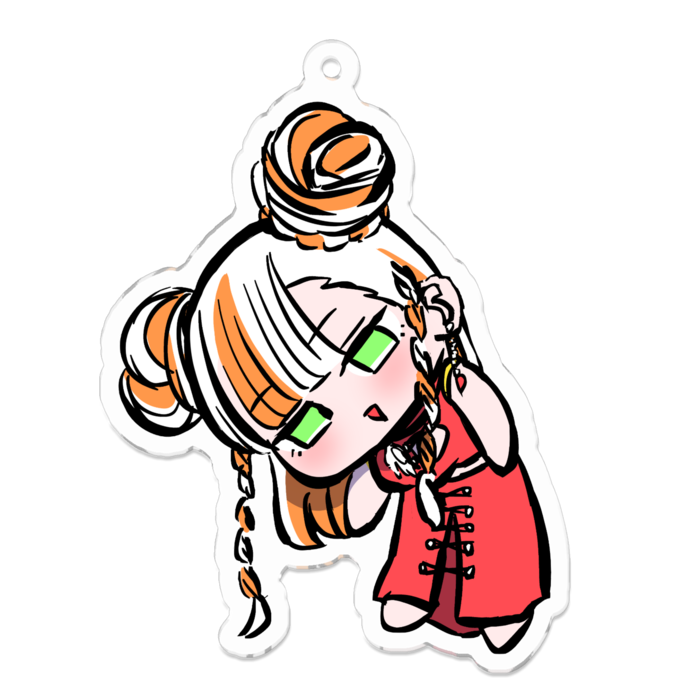 アクリルキーホルダー - 70 x 70 (mm)