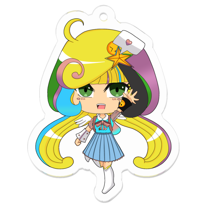 アクリルキーホルダー - 50 x 50 (mm)