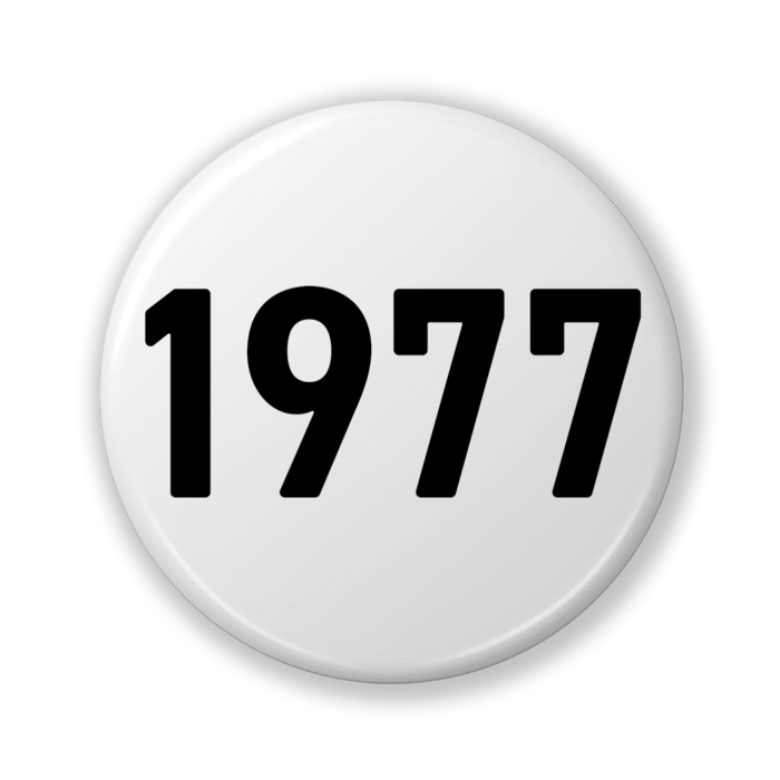 【1977】缶バッジ- 32mm